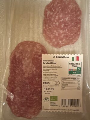 Bio Salami Milano - Halal status check