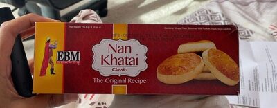 Nan khatai - Halal status check