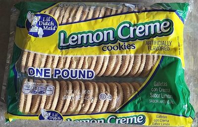 Lemon creme cookies - Halal status check