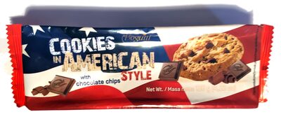 Cookies in American Style with Chocolate Chips - Halal status check