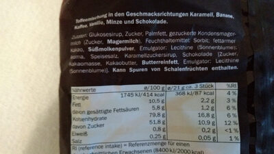 Feinste Toffees 600g - Halal status check