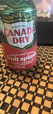 fruit splash cherry ginger ale - Halal status check