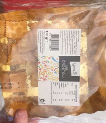 Mini Crostoli - Halal status check