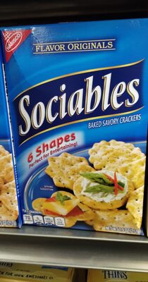 sociables crackers - Halal status check