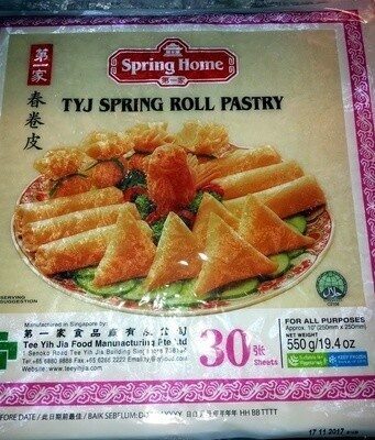 pata samoussa Spring - Halal status check