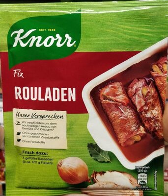 Fix Rouladen - Halal status check