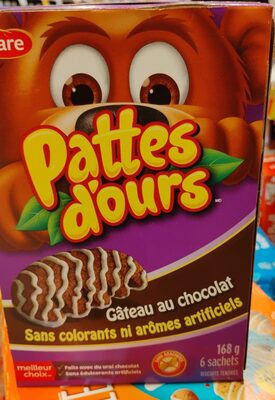 Chocolate Cake Bear Paw - Halal status check
