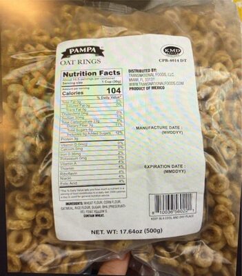 Oat rings - Halal status check