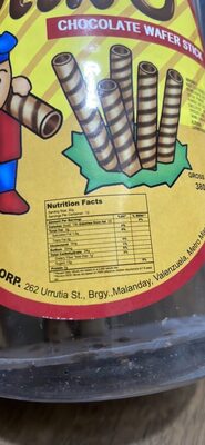 Chocolate Wafer Stick - Halal status check