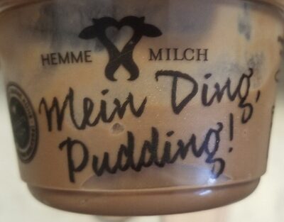 Pudding mit Schokolade - Halal status check