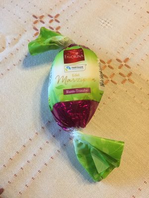 Edel Marzipan Rum Traube - Halal status check