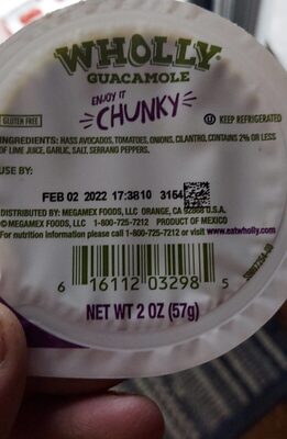 Guacamole - Halal status check
