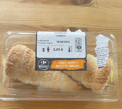 Carrefour Cornets 2 PCS - Halal status check