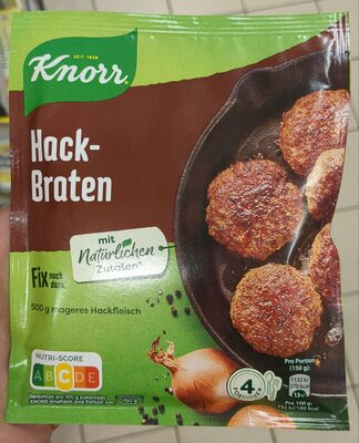 Fix- Hackbraten - Halal status check