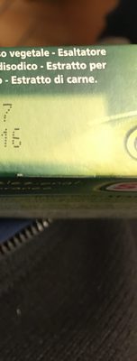 il mio Dado Classico ingredient label