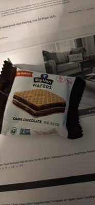 Creme Filled Wafer Snack Dark Chocolate - Halal status check