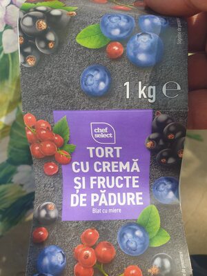 Tort Cu Crema Si Fructe De Padure - Halal status check