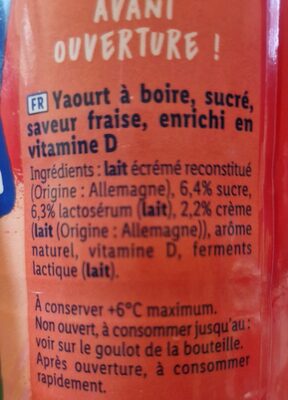 Hey ingredient label
