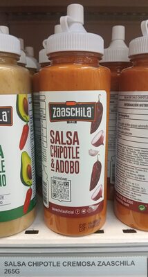 SALSA CHIPOTLE CREMOSA ZAASCHILA - Halal status check