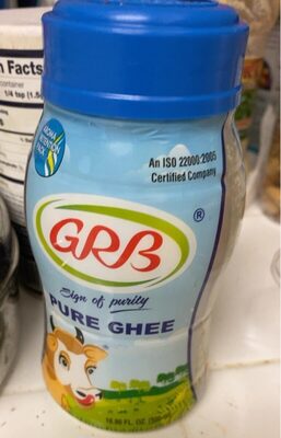 grb pure ghee - Halal status check