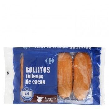 Bollitos rellenos de cacao - Halal status check
