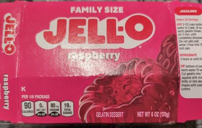 Gelatin Dessert, Raspberry - Halal status check