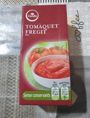 Tomate frito - Halal status check