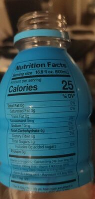 Prime Hydration Drink - Blue Raspberry - Halal status check