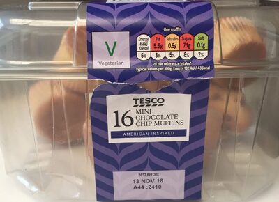 Mini chocolate chip muffins - Halal status check