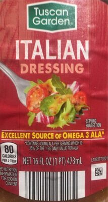 ITALIAN DRESSING - Halal status check