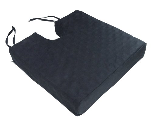 Coussin coccyx orthopédique Deluxe pour soulager la pression sur le coccyx en position assise