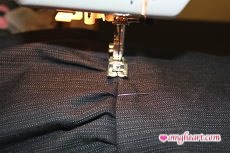 Burda Skirt - Stitching in the Ditch