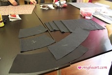 Burda Skirt - Pieces