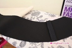 Burda Skirt - Joining and Pressing the Waist