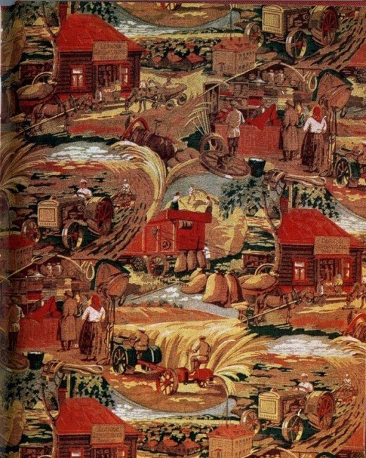 Soviet Fabrics from 1920-1930