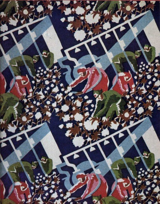 Soviet Fabrics from 1920-1930