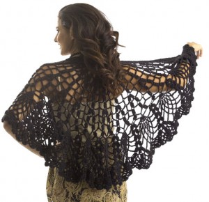 Pineapple Lace Shawl