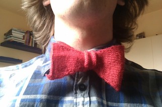 Knit Bow Tie