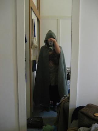 Knitted Hobbit Cloak