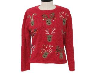 Ugly Christmas Sweaters - Reindeer