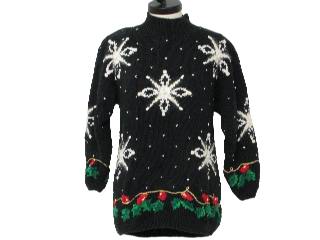 Ugly Christmas Sweaters - Snowflakes