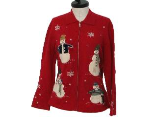 Ugly Christmas Sweaters - Snowmen