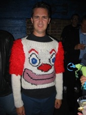 Clown Sweater via Wil Wheaton