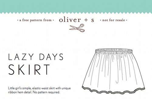 Oliver+S Lazy Days Skirt Pattern