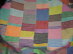 Sparky's Scrap Blanket by Lane Drogato