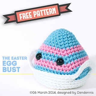 Easter Egg Bust by Dennis van dan Brink