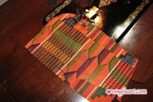 African Print Shorts