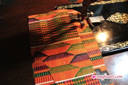 African Print Shorts