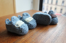 Crochet Baby Moccasin