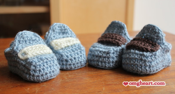 Baby Moccasin Crochet